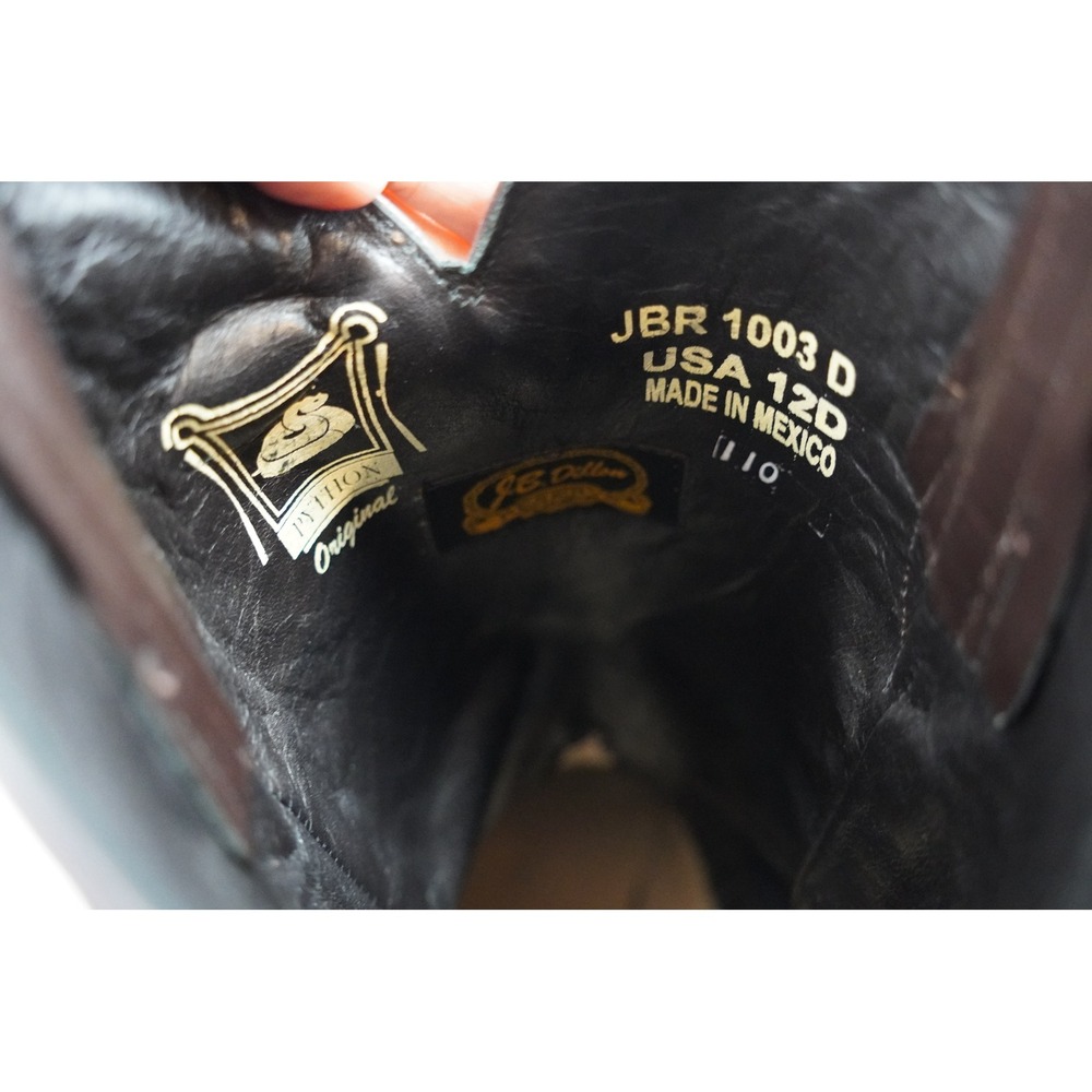 J.B. Dillon Reserve JBR1003 Brown Python Cowboy B… - image 12